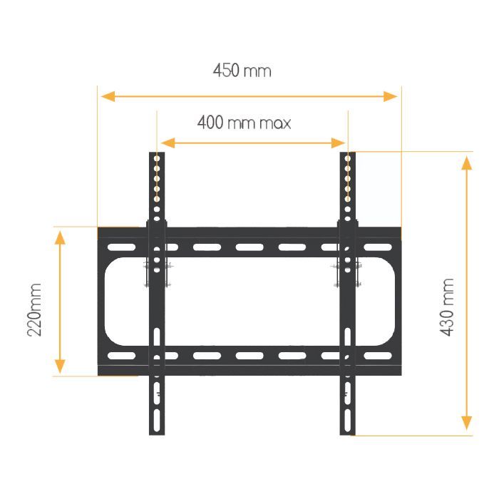 Кронштейн ACCLAB AL-FR40/T (1283126485794) зображення 2