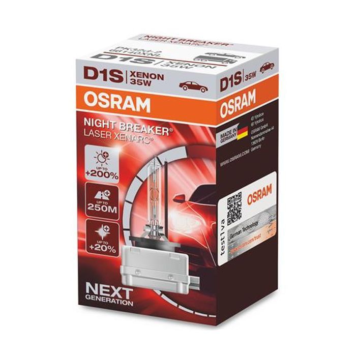 Автолампа Osram ксенонова (OS 66140XNL) зображення 2