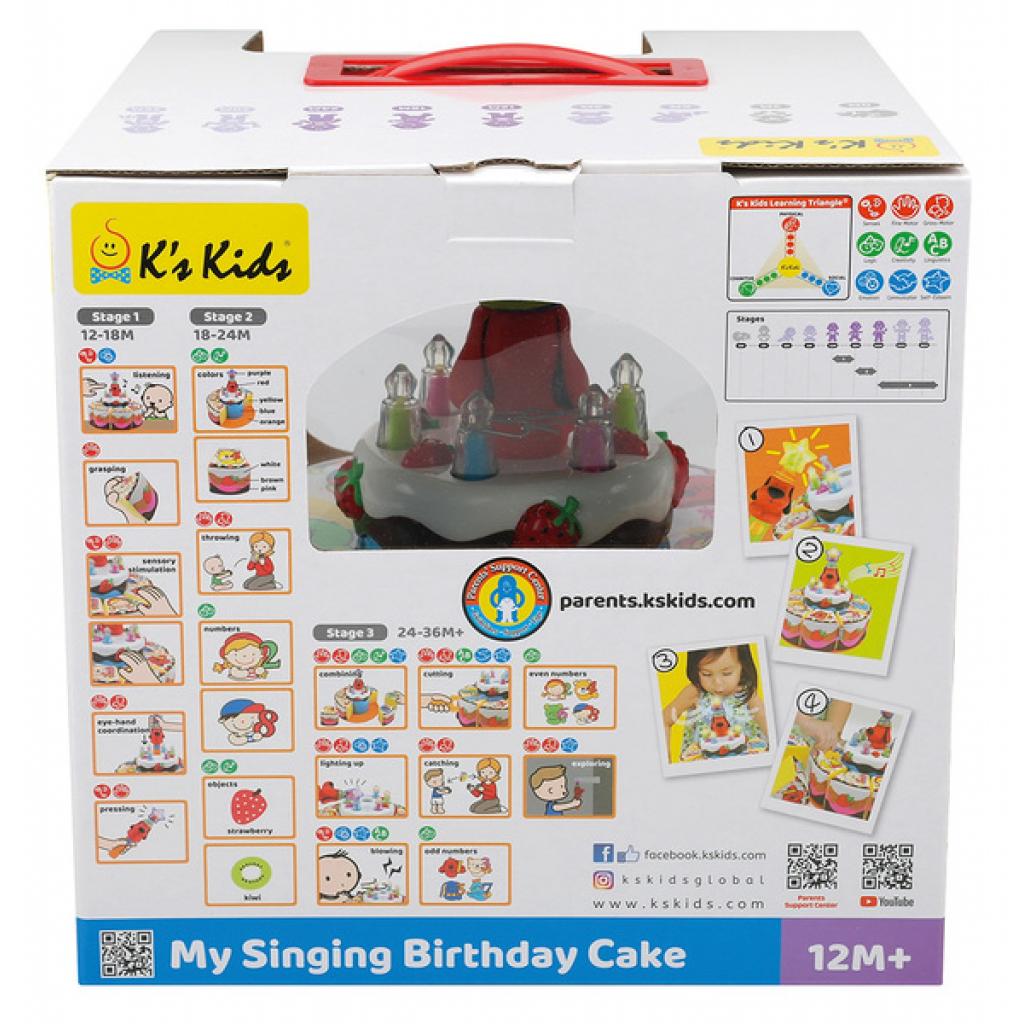 Інтерактивна іграшка K’S KIDS Іменинний торт (KA10543-GB) зображення 6
