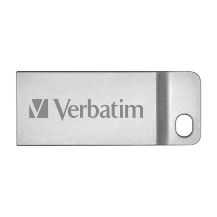USB флеш накопитель Verbatim 64GB Metal Executive Silver USB 2.0 (98750)
