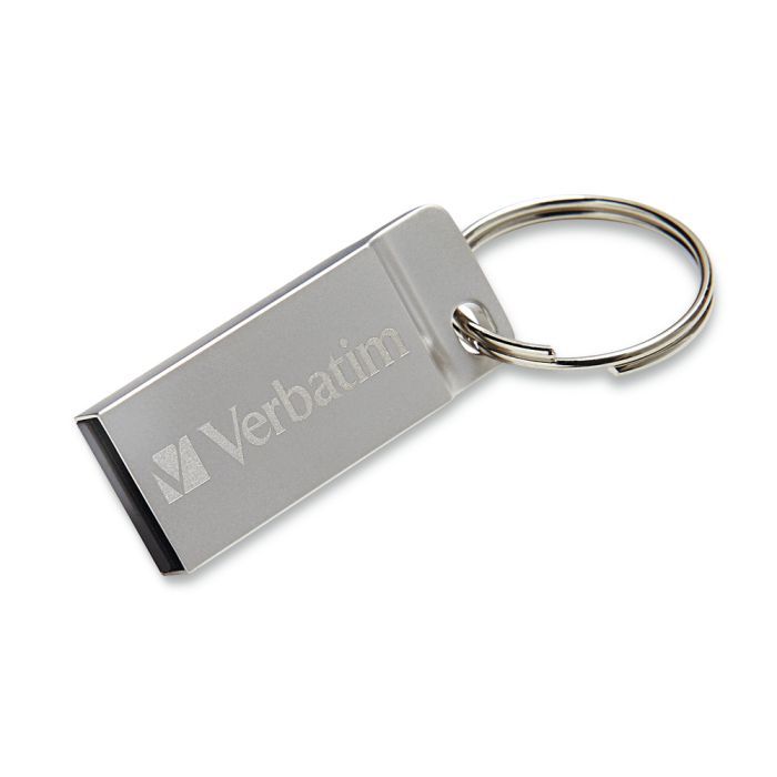 USB флеш накопитель Verbatim 64GB Metal Executive Silver USB 2.0 (98750) изображение 3
