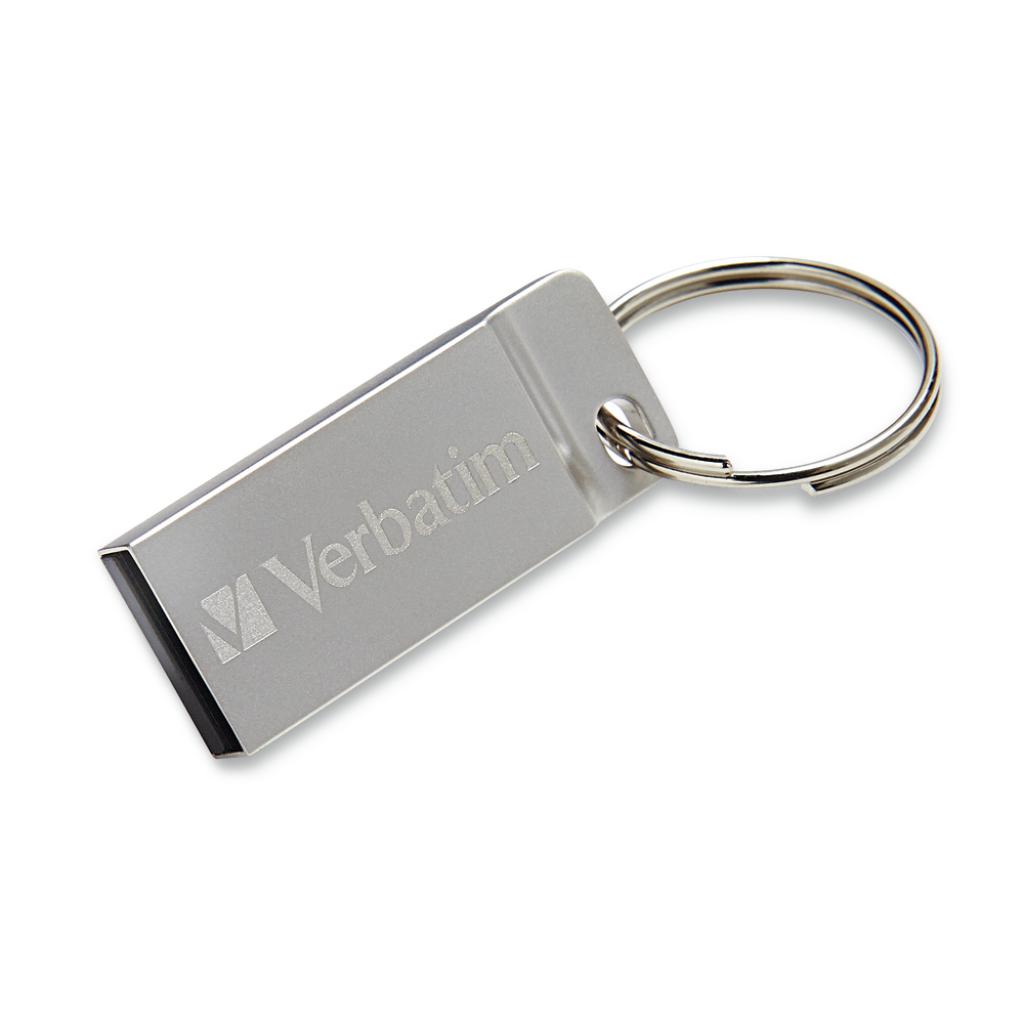USB флеш накопитель Verbatim 16GB Metal Executive Silver USB 2.0 (98748) изображение 3
