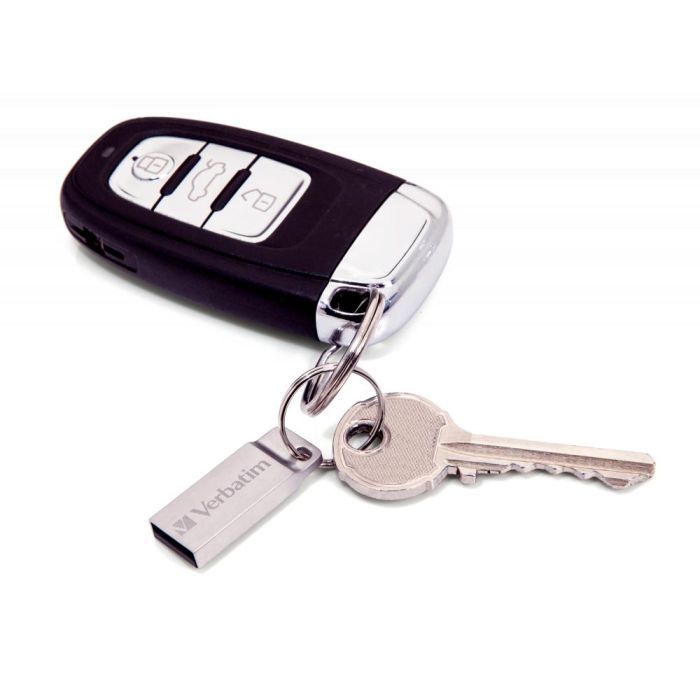 USB флеш накопитель Verbatim 64GB Metal Executive Silver USB 2.0 (98750) изображение 4