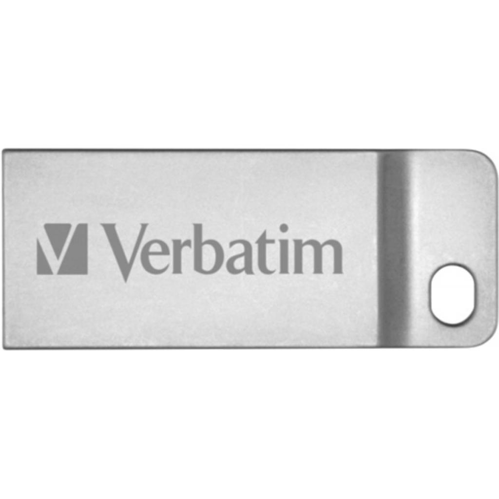 USB флеш накопитель Verbatim 16GB Metal Executive Silver USB 2.0 (98748)
