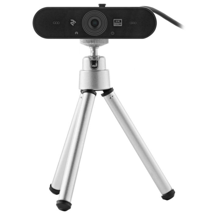Веб-камера 2E WQHD 2К USB Black (2E-WC2K) зображення 7