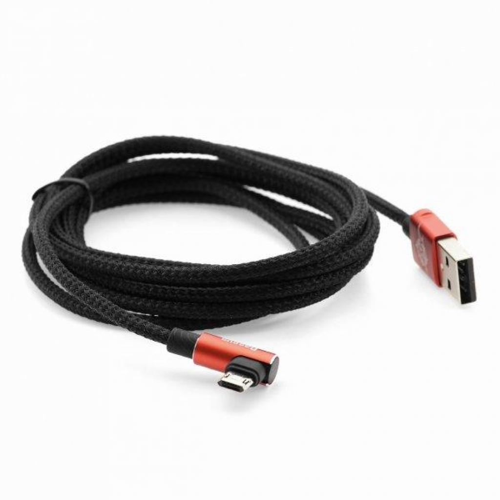 Дата кабель USB 2.0 AM to Micro 5P 1.0m MVP Elbow Black Baseus (CAMMVP-A01) изображение 5