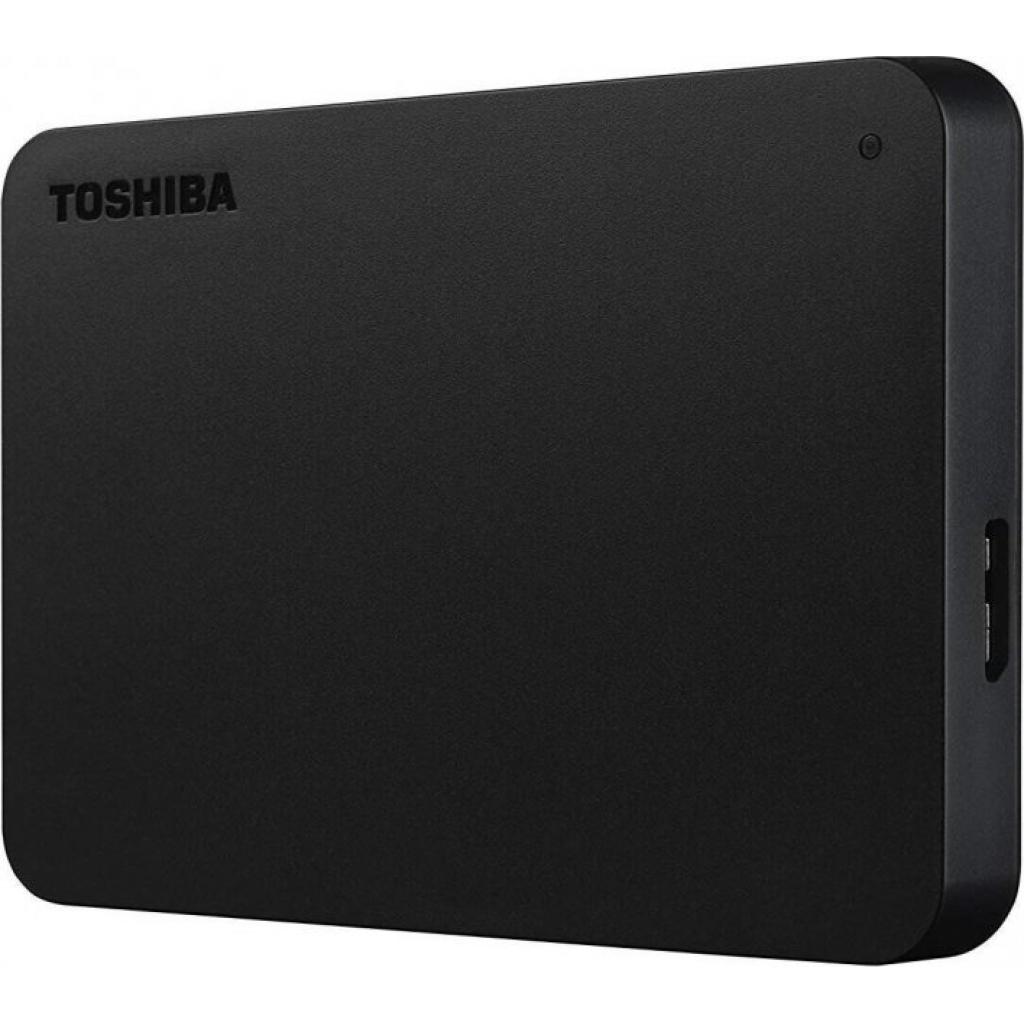 Зовнішній жорсткий диск 2.5" 1TB Toshiba (HDTB410EK3ABH) зображення 3