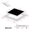 Варочна поверхня Weilor WIS 670 BLACK зображення 7
