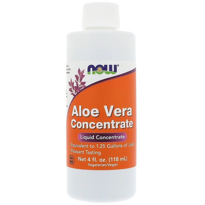 Травы Now Foods Алоэ Вера Концентрат, Aloe Vera Concentrate, 118 мл (NOW-03030)