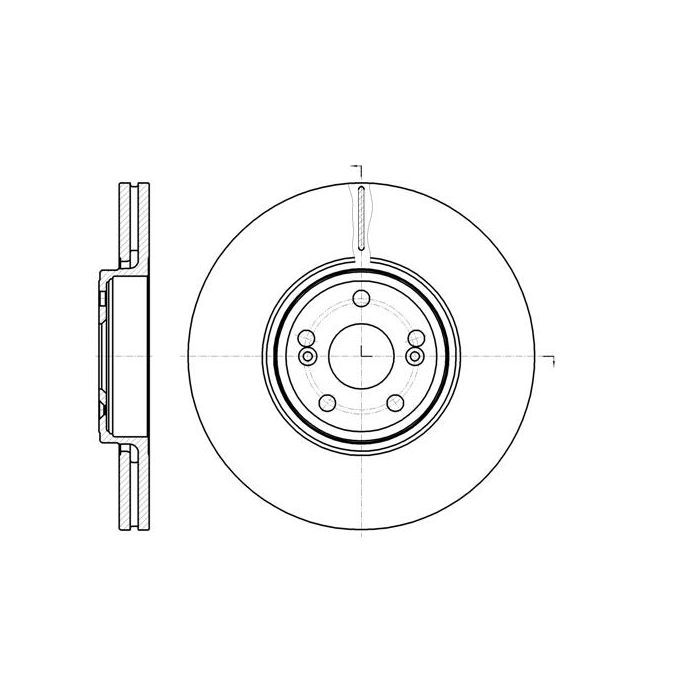 Тормозной диск REMSA 61234.10
