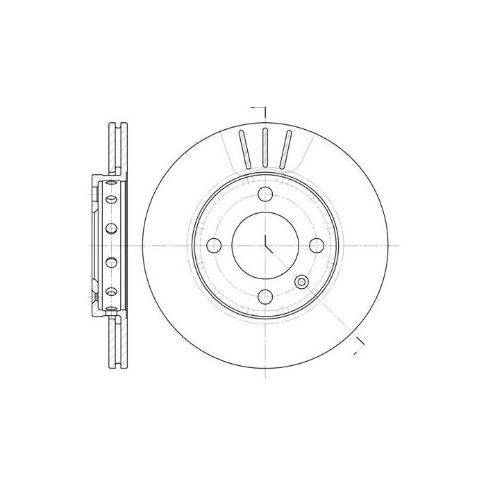 Тормозной диск REMSA 6426.10