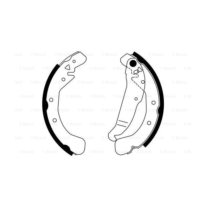 Гальмівні колодки Bosch 0 986 487 554 зображення 5