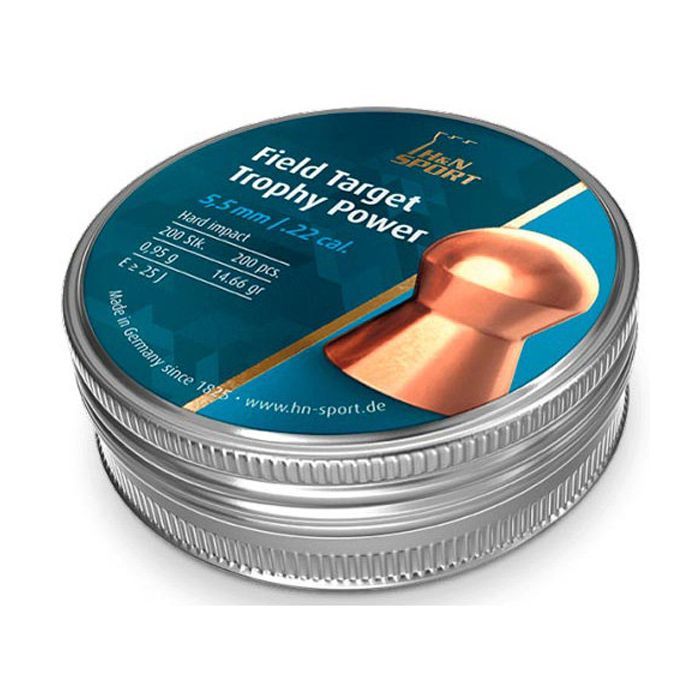Пульки H&N FT Trophy Power 5,5 мм, 0.95 г, 200шт/уп (92665500003)