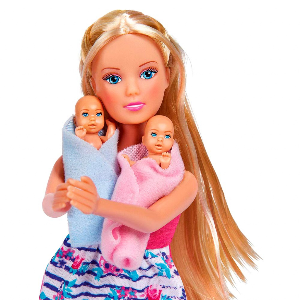 Кукла Simba Штеффи Беременная двойней с младенцами и аксессуары (5733333) изображение 2