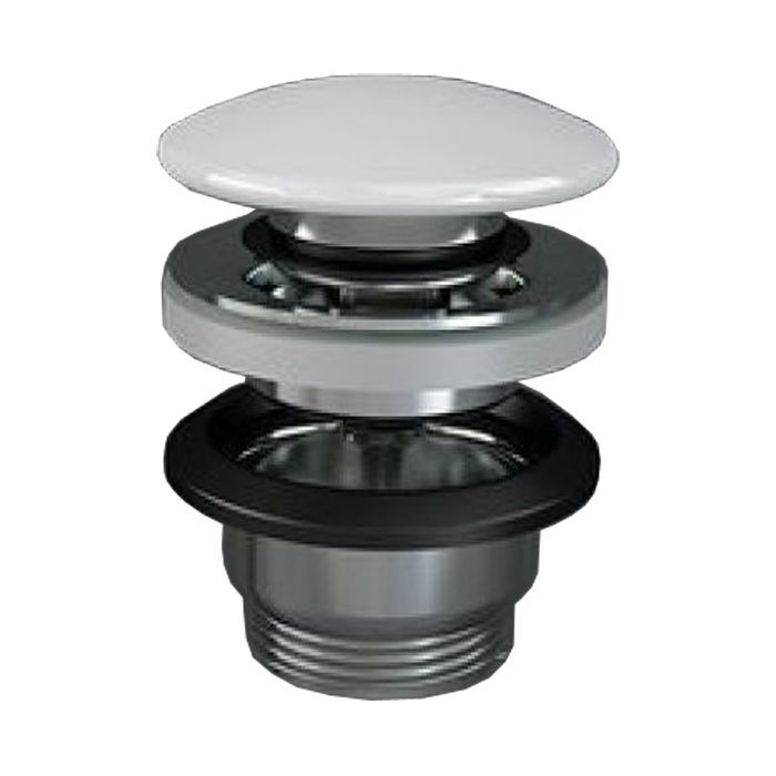 Донный клапан RAK Ceramics Sanitaryware FEELING Click-Clack, белый глянец (DUO000AWHA)