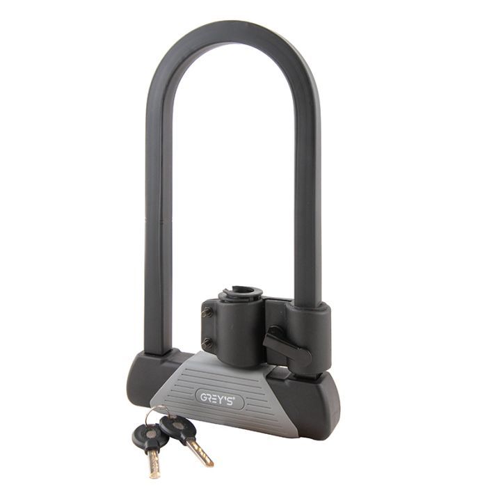 Замок велосипедный Grey's скоба U-lock 16х180х340 мм (GR33016) изображение 2