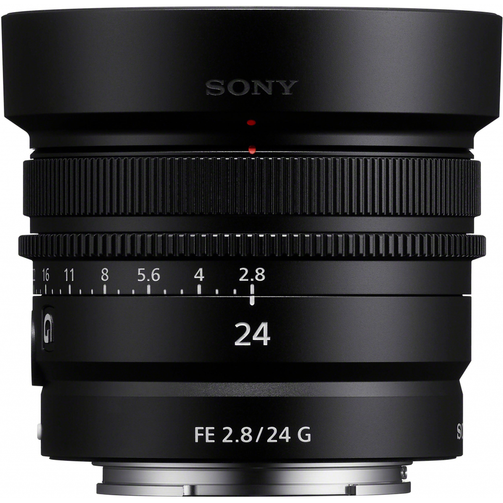 Об'єктив Sony 24mm, f/2.8 G для камер NEX (SEL24F28G.SYX) зображення 4