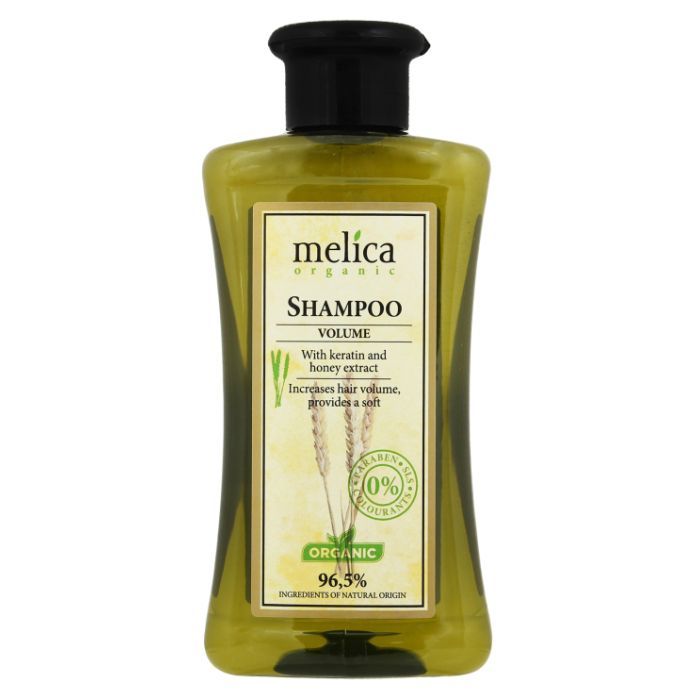 Шампунь Melica Organic с кератином и экстрактом меда 300 мл (4770416340606)