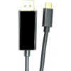 Кабель мультимедийный USB Type-C 3.1 Thunderbolt 3 (M) to DisplayPort (M) 1.8m 4K PowerPlant (CA911844) изображение 2