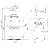 Вытяжка кухонная Interline FLOW WH A/60/GL/M изображение 10