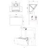 Вытяжка кухонная Interline FLOW WH A/60/GL/M изображение 11