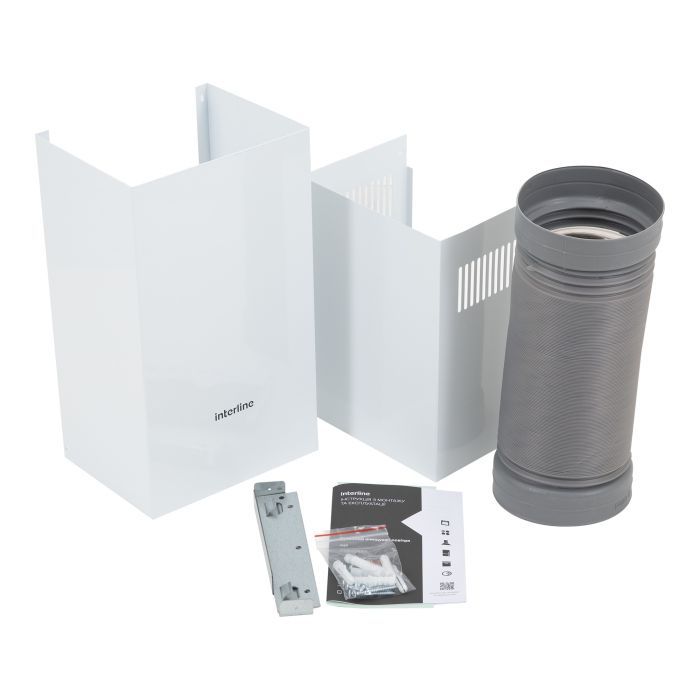 Вытяжка кухонная Interline FLOW WH A/60/GL/M изображение 9