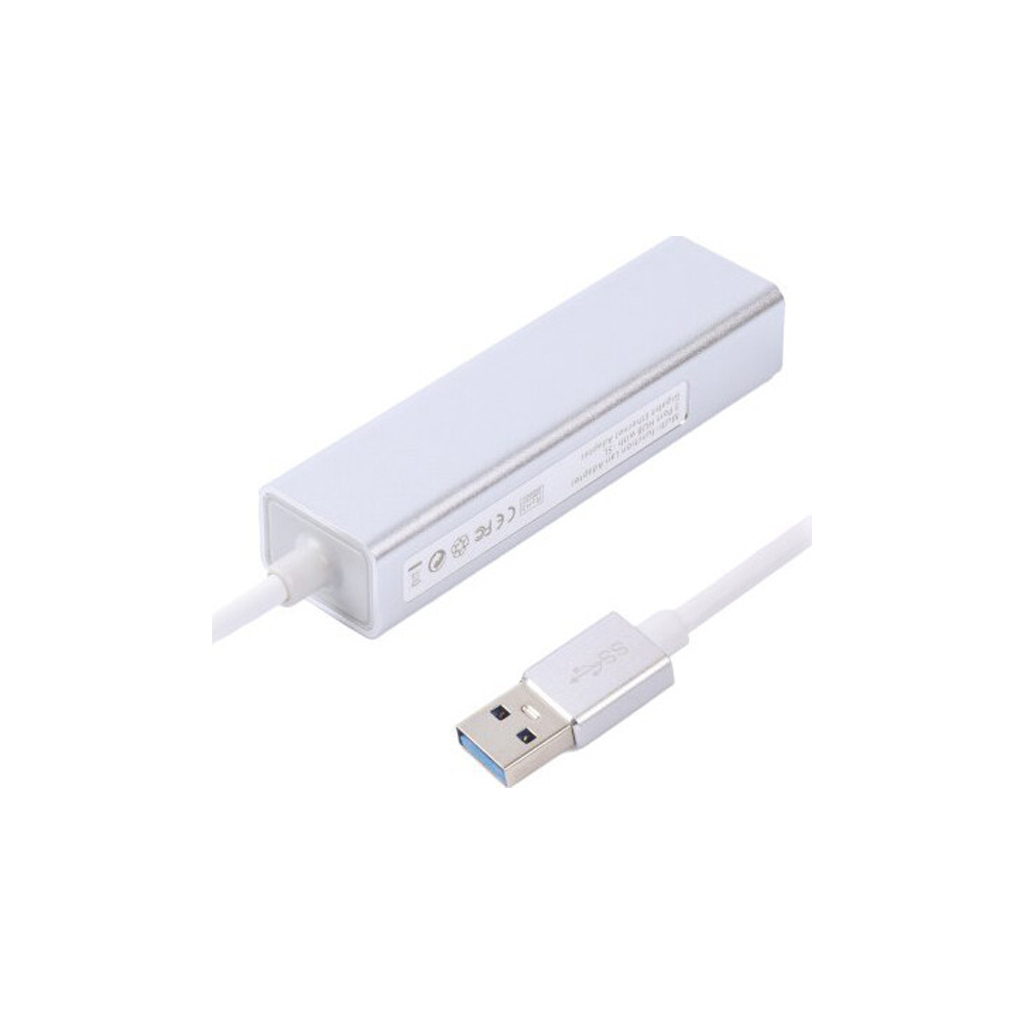 Концентратор Maxxter USB to Gigabit Ethernet, 3 Ports USB 3.0 (NEAH-3P-01) изображение 2