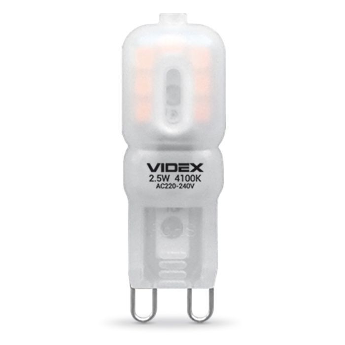 Лампочка Videx G9e 2.5W G9 4100K (VL-G9e-25224) изображение 2