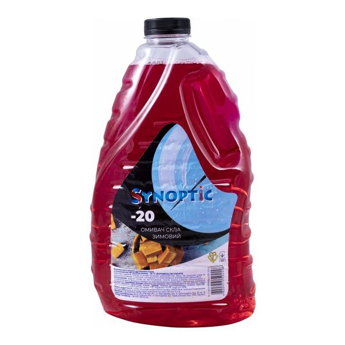 Омивач автомобільний Synoptic зимовий Карамель (-20) 1л (4820215592239)