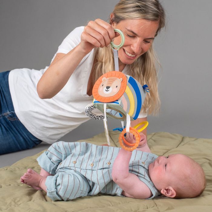 Игрушка-подвеска Taf Toys кубик коллекции Савана - Веселые Зверята (12755) изображение 3