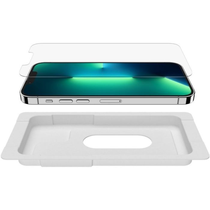 Стекло защитное Belkin Apple iPhone 13/13 Pro TemperedGlass Anti-Microbial (OVA069ZZ) изображение 3