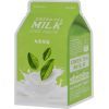 Маска для обличчя A'pieu Green Tea Milk One-Pack 21 г (8806185780278)