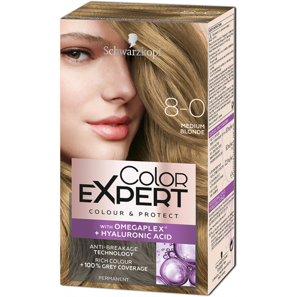 Краска для волос Color Expert 8-0 Натуральный Русый 142.5 мл (5012583205272)
