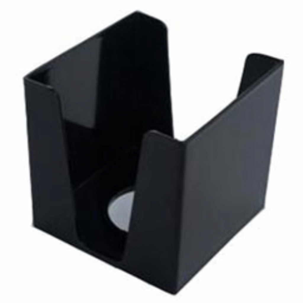Підставка-куб для листів і паперів КіП 90х90х90 мм чорний (BOXP-KIP-BK999B)