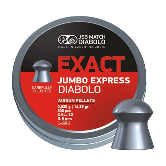 Пульки JSB Exact Jumbo Express 5,52 мм 500 шт/уп (546277-500)