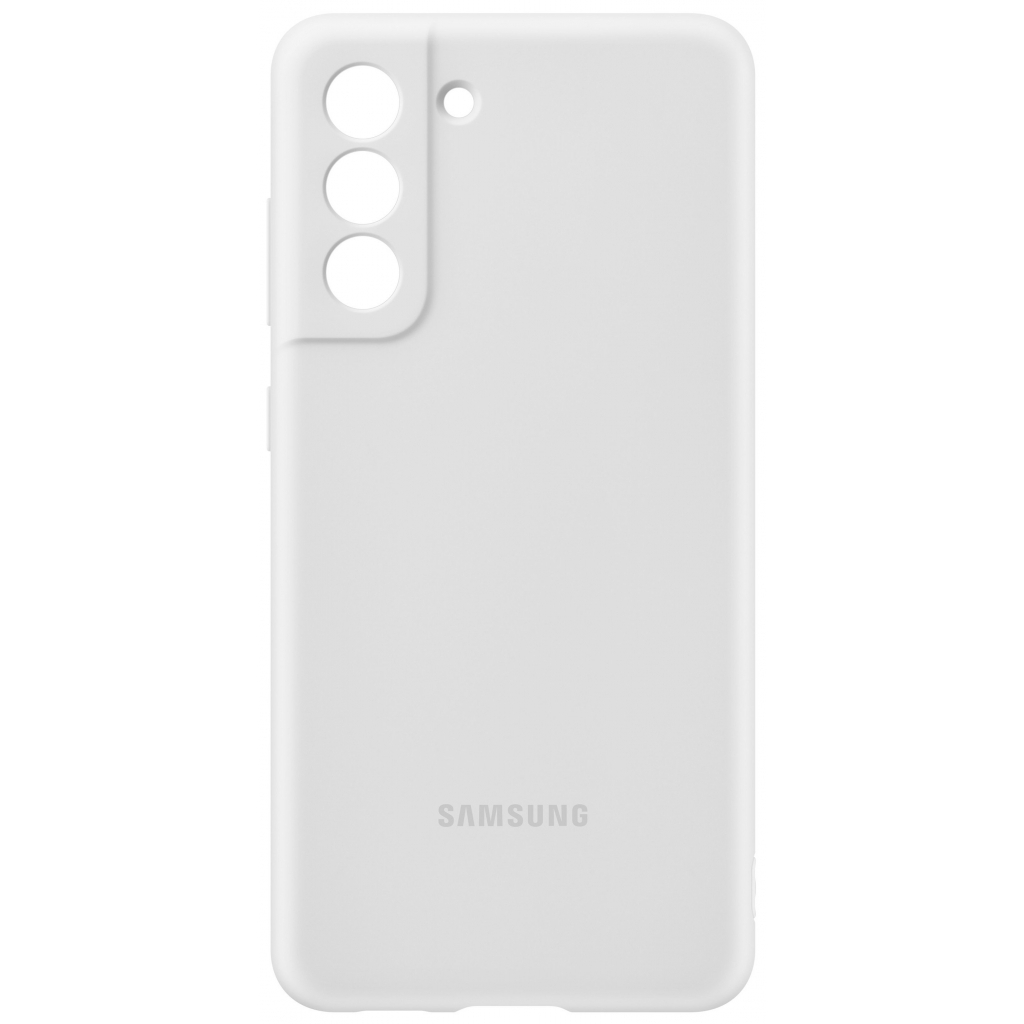 Чехол для мобильного телефона Samsung Silicone Cover Galaxy S21 FE (G990) White (EF-PG990TWEGRU)
