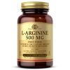 Аминокислота Solgar L-Аргинин 500 мг, L-Arginine, 100 вегетарианских капсул (SOL00141)