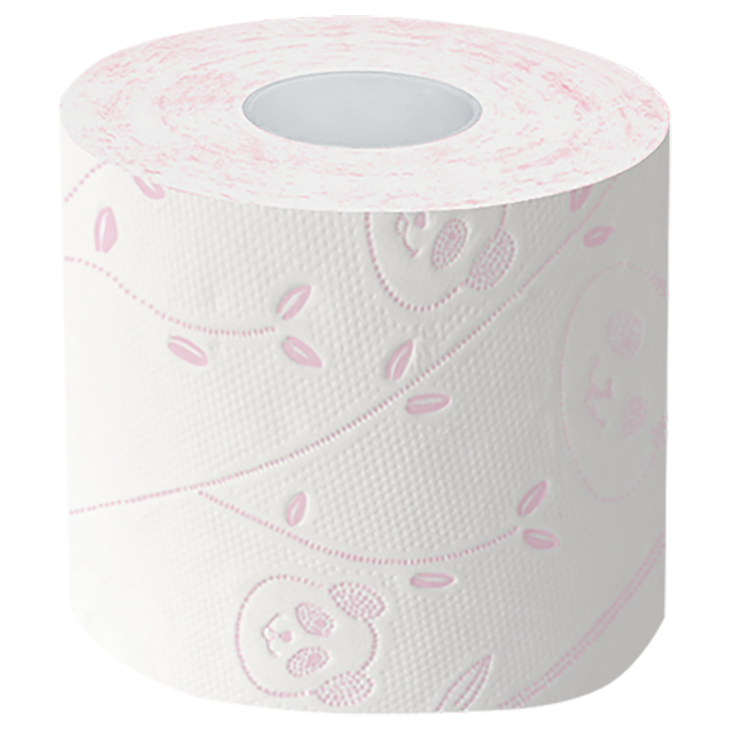Туалетний папір Сніжна Панда Extra Care Aroma 4 шари 8 рулонів (4820183970657) зображення 2