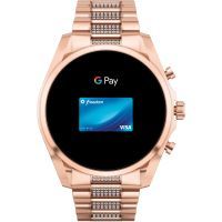 Смарт-часы Michael Kors Gen 6 Rose Gold-Tone Stainless Steel (MKT5135) изображение 6