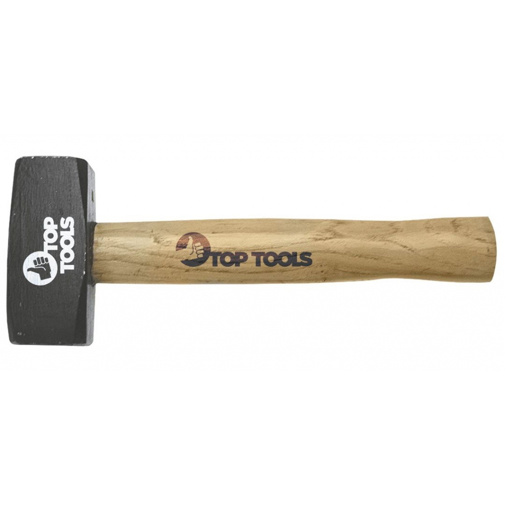 Кувалда Top Tools 1250г, деревянная рукоятка (02A012)