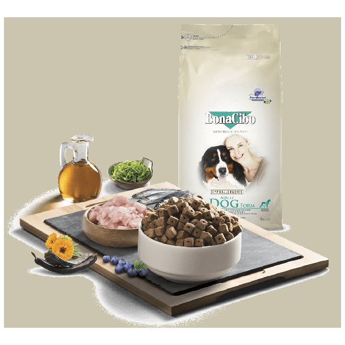 Сухой корм для собак BonaCibo Adult Dog Form 4 кг (BC406182) изображение 2