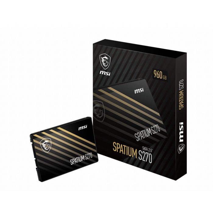 Накопичувач SSD 2.5" 480GB Spatium S270 MSI (S78-440E350-P83) зображення 5