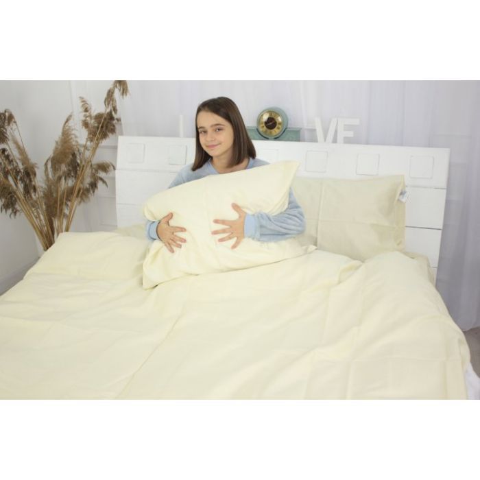 Простирадло MirSon Сатин Premium 0001 Moko White 240х260 см (2200001729674) зображення 2