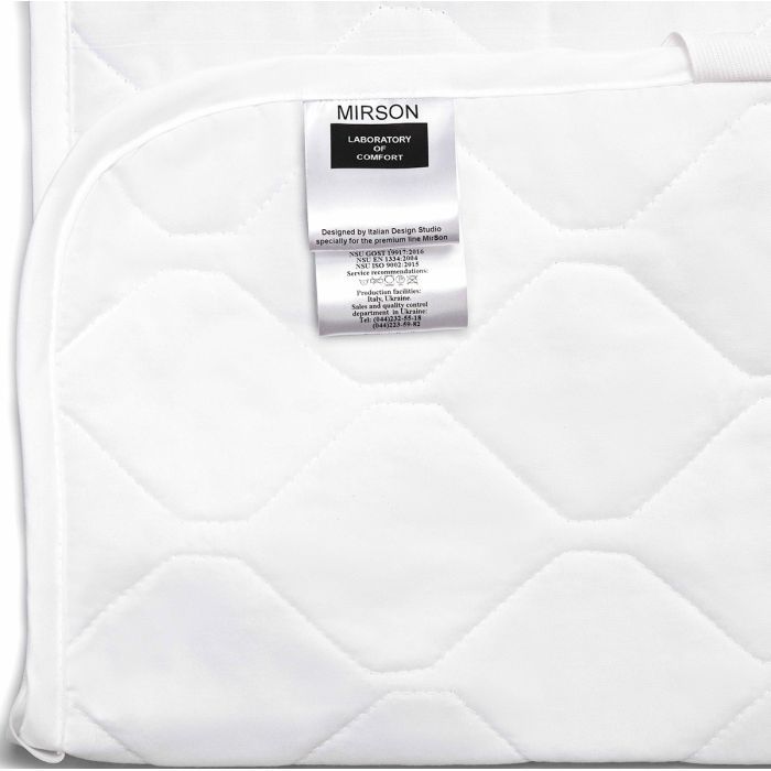 Наматрацник MirSon № 962 Natural Line Стандарт Cotton 70x130 см (2200000833501) зображення 3