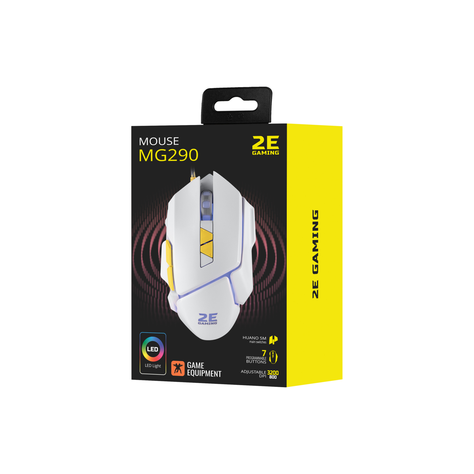 Мишка 2E Gaming MG290 LED USB Black (2E-MG290UB) зображення 2