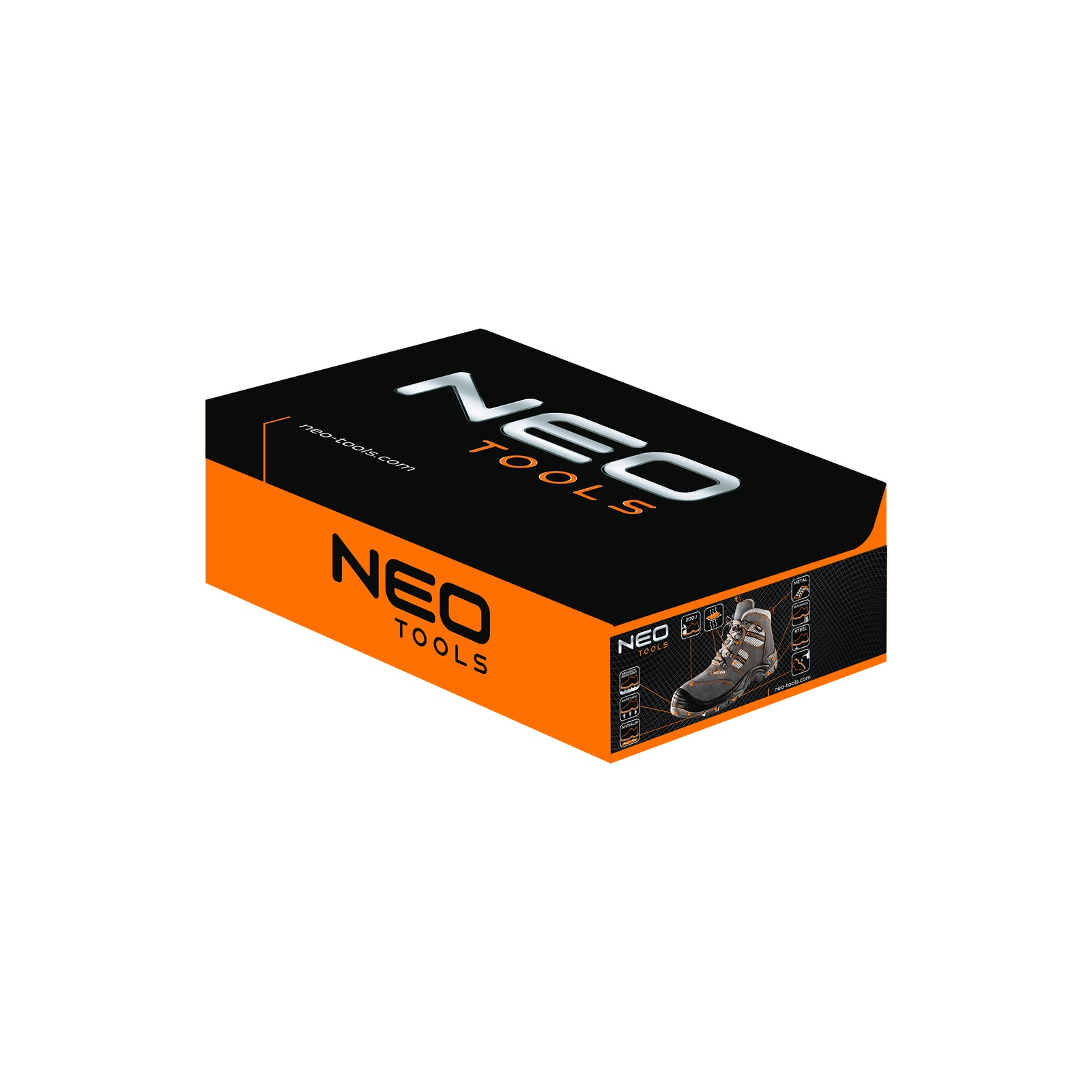 Черевики робочі Neo Tools замш, ударопогл., антипрокол, антистат., S1P SRC, СЄ, р.44 (82-045) зображення 2