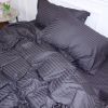 Постільна білизна MirSon Satin 30-0012DarkGray 160х220 Сімейний (2200005252017) зображення 5