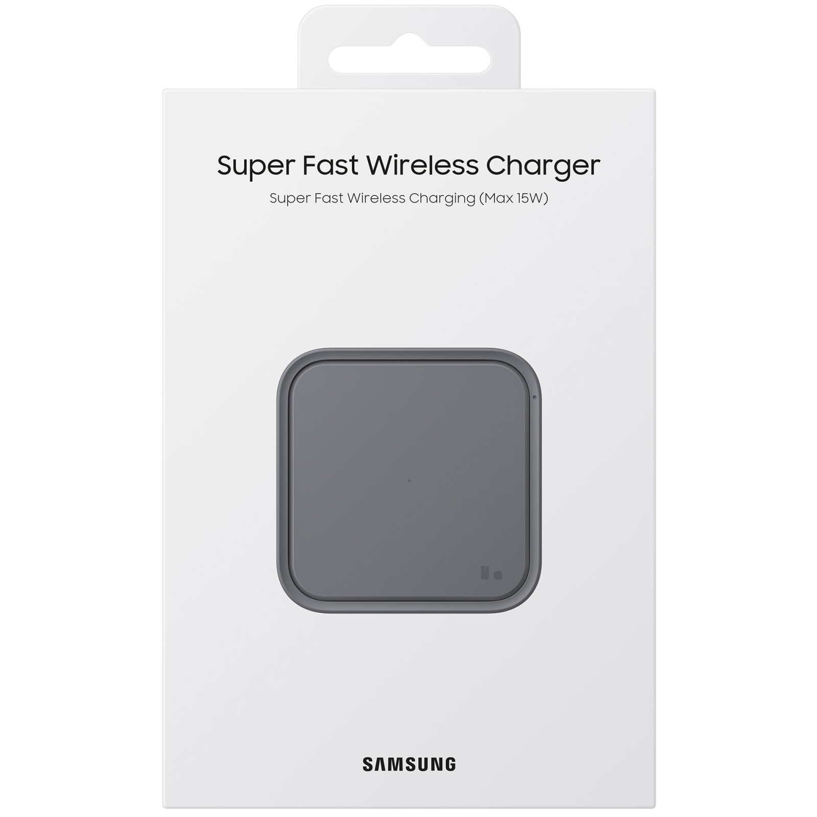 Зарядний пристрій Samsung 15W Wireless Charger Pad (w/o TA) Black (EP-P2400BBRGRU) зображення 7