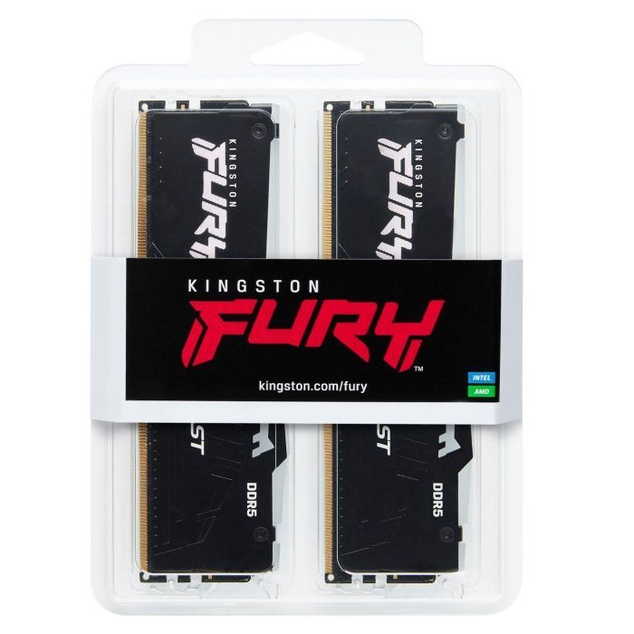 Модуль памяти для компьютера DDR5 64GB (2x32GB) 5600 MHz FURY Beast RGB Kingston Fury (ex.HyperX) (KF556C40BBAK2-64) изображение 4