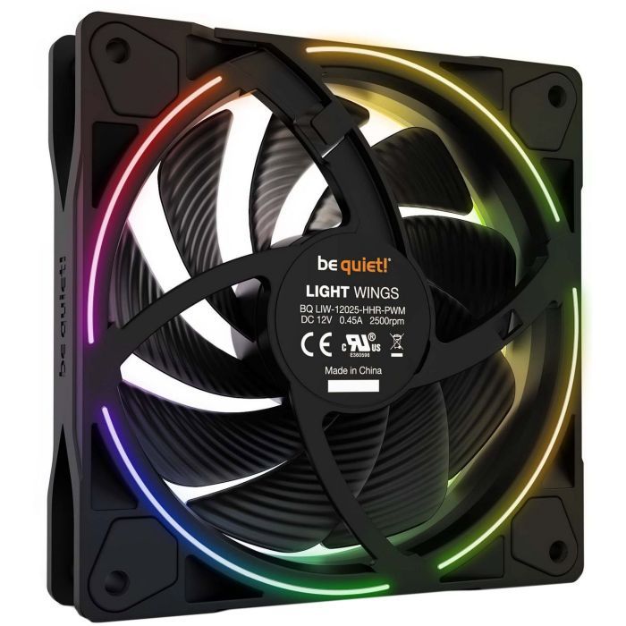 Кулер для корпуса Be quiet! Light Wings 120mm PWM high-speed 3 pcs (BL077) изображение 2